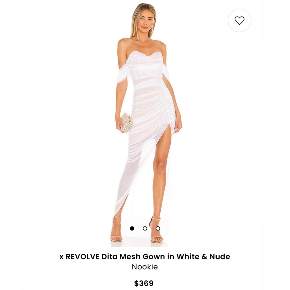 Nookie White Dress - bridal